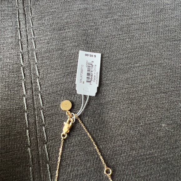 Michael Kors Logo Circle Necklace - Picture 6 of 8